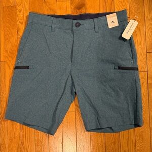 NWT Tommy Bahama Teal Flat Front Shorts